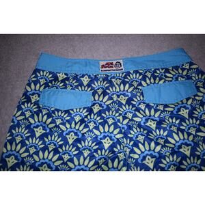 Mr. Swim Swimming Trunks Mesh Lined Shorts Teens Mens Size 28 Blue 6" Inseam